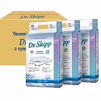 Пеленки впитывающие DR. SKIPP DRY LINE р-р 60x90 (10 шт)