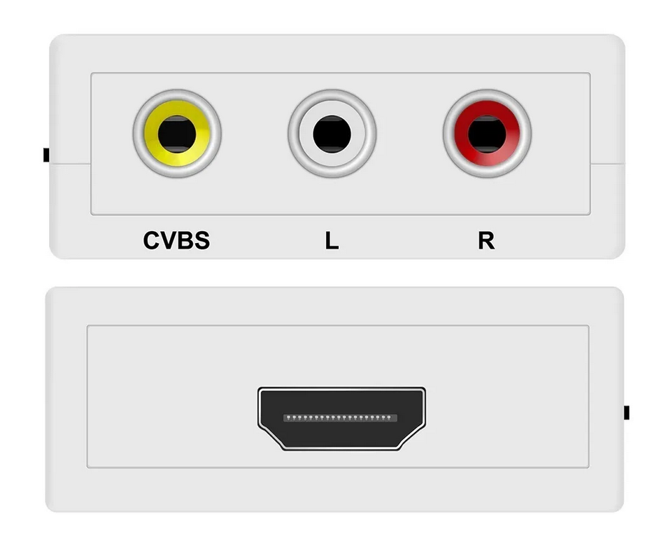 Конвертер 3xRCA (вход) - HDMI (выход), для подключения монитора, ТВ-приставки, DVD-плеера - фото 6 - id-p76365008