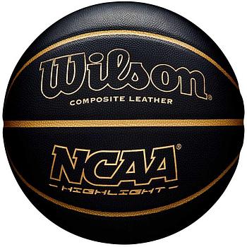 Мяч баскетбольный Wilson NCAA Highlight Gold