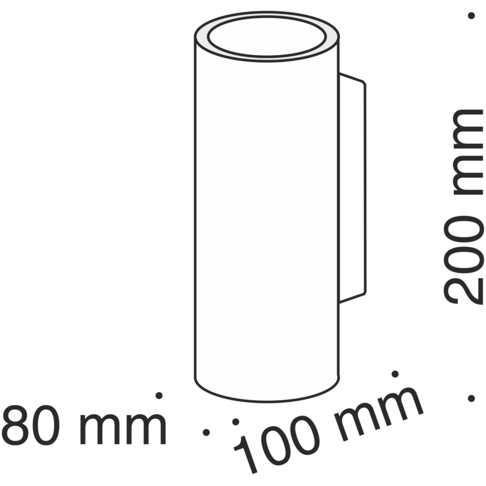 Настенный светильник (бра) Parma GU10х2 5Вт IP20 - фото 3 - id-p208802048