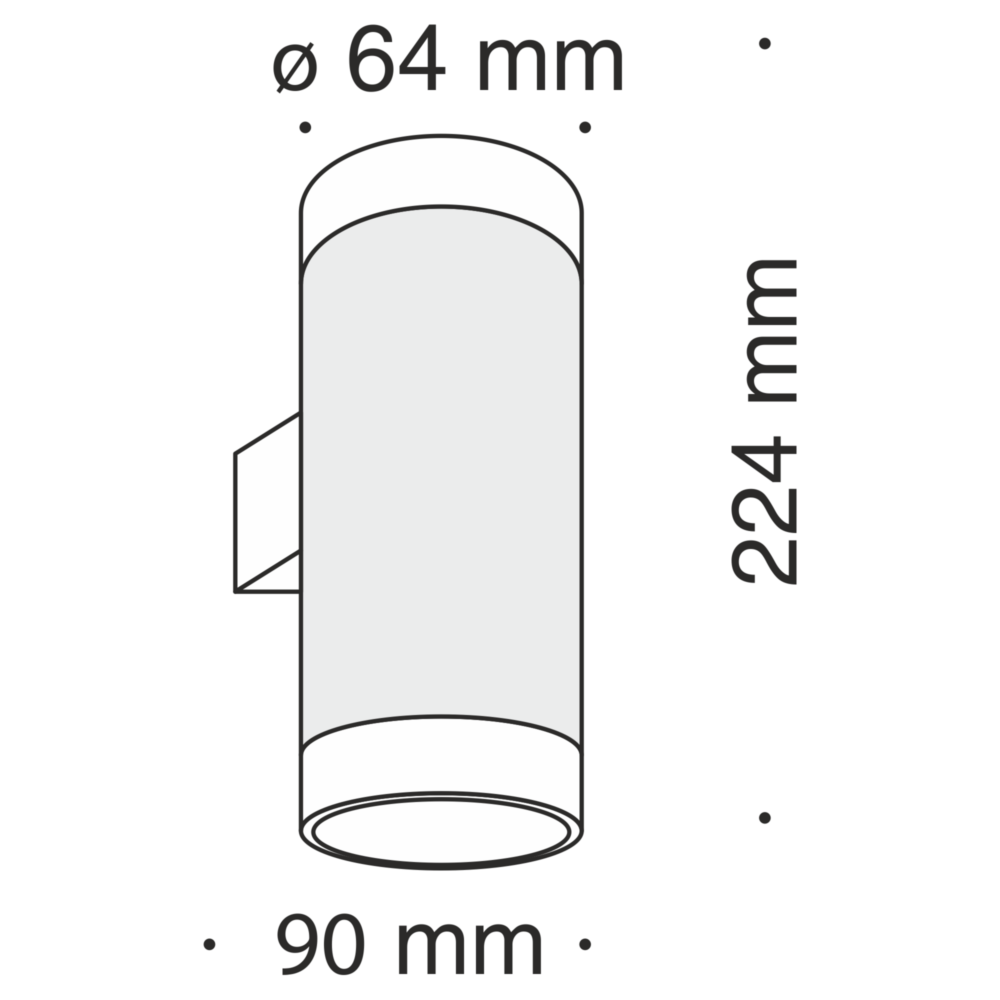 Настенный светильник (бра) KILT 3000К 10Вт IP20 - фото 3 - id-p208802555