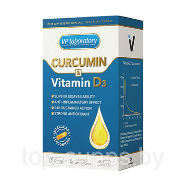 VPLab Curcumin & Vitamine D3 - фото 1 - id-p208806205