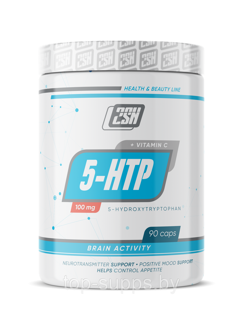 2SN 5-HTP + Vitamin C from 2SN, 100mg (90 caps) - фото 1 - id-p208806354