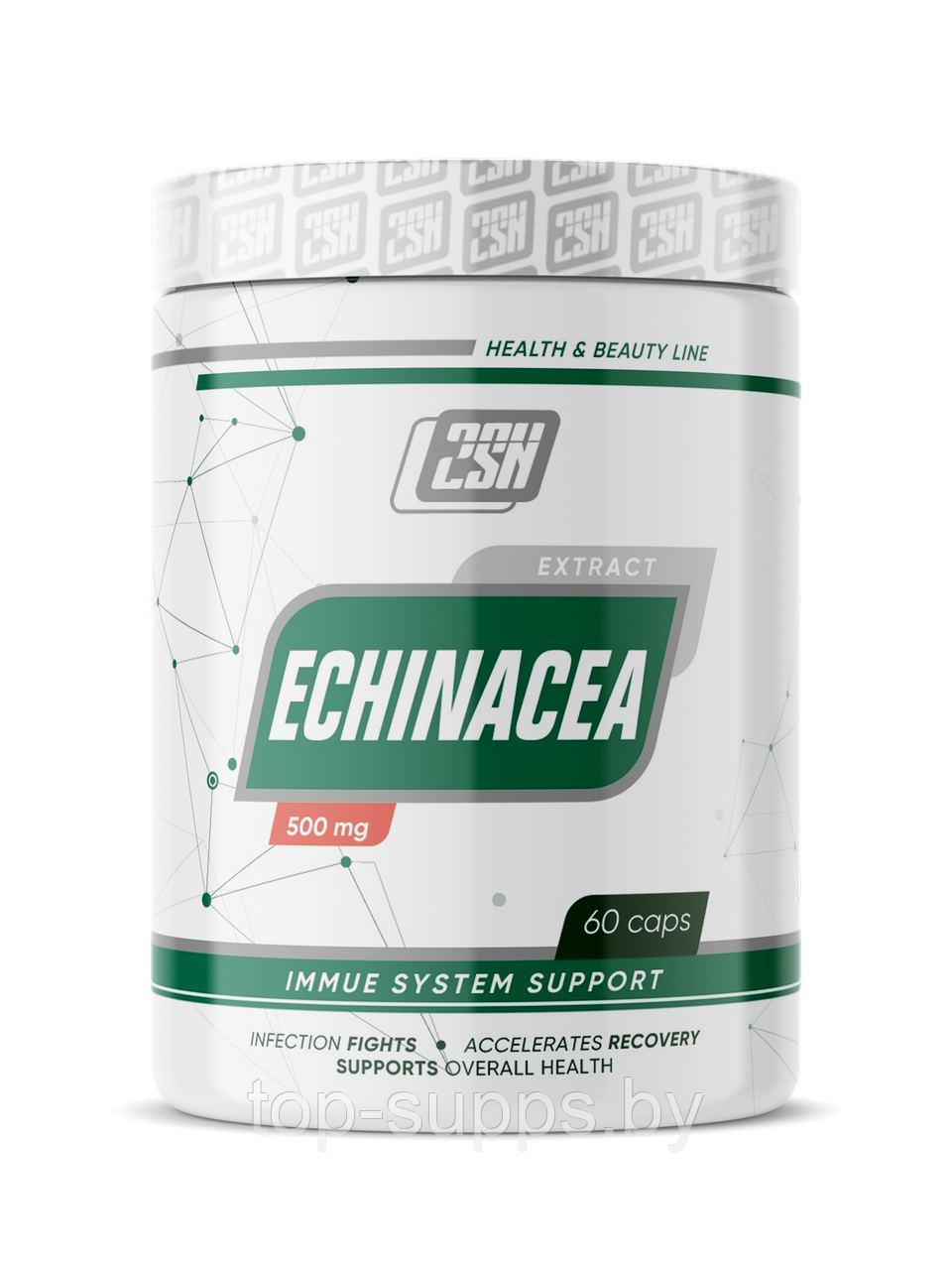 2SN Echinacea from 2SN, 500 mg (60 caps) - фото 1 - id-p208806384