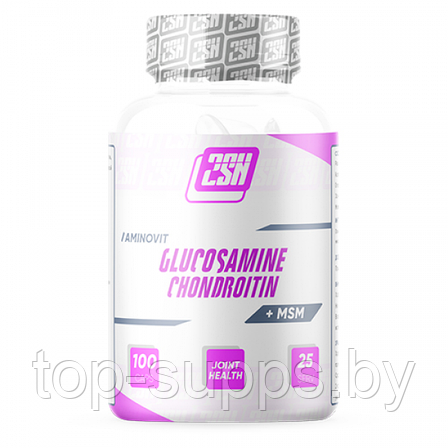 2SN Glucosamine + Chondroitin + MSM from 2SN, 600 mg (100 caps), фото 2