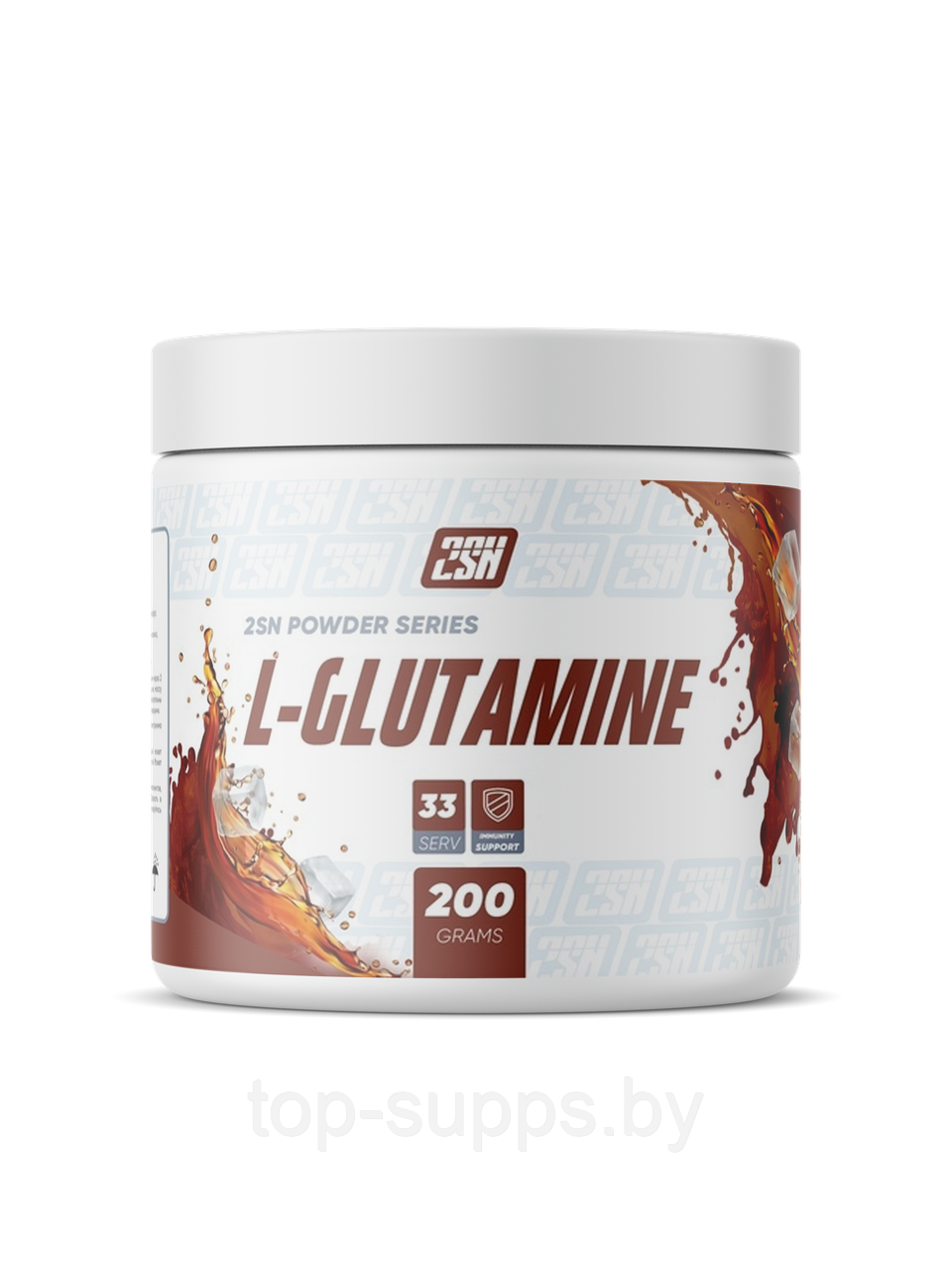 2SN L-Glutamine Powder from 2SN, 200 g (33 servings) - фото 2 - id-p208806391