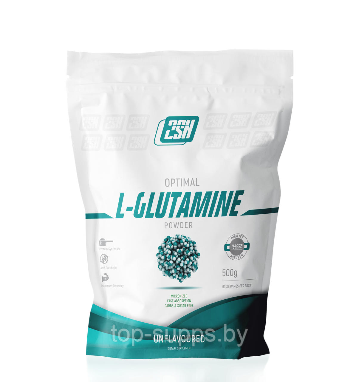 2SN L-Glutamine Powder from 2SN, 500 g (83 servings) - фото 1 - id-p208806392