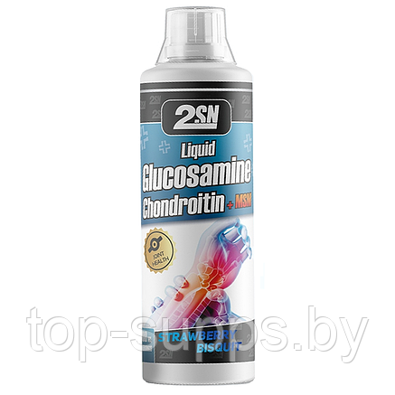 2SN Liquid Glucosamine + Chondroitin + MSM from 2SN, 1000 ml, фото 2