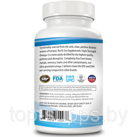 North Sea Supplements Omega-3 900EPA/600DHA from North Sea Supplements (90 caps), фото 2