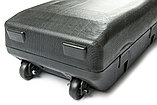 Набор хромированных гантелей и штанга AMETIST 50 кг в чемодане, фото 7