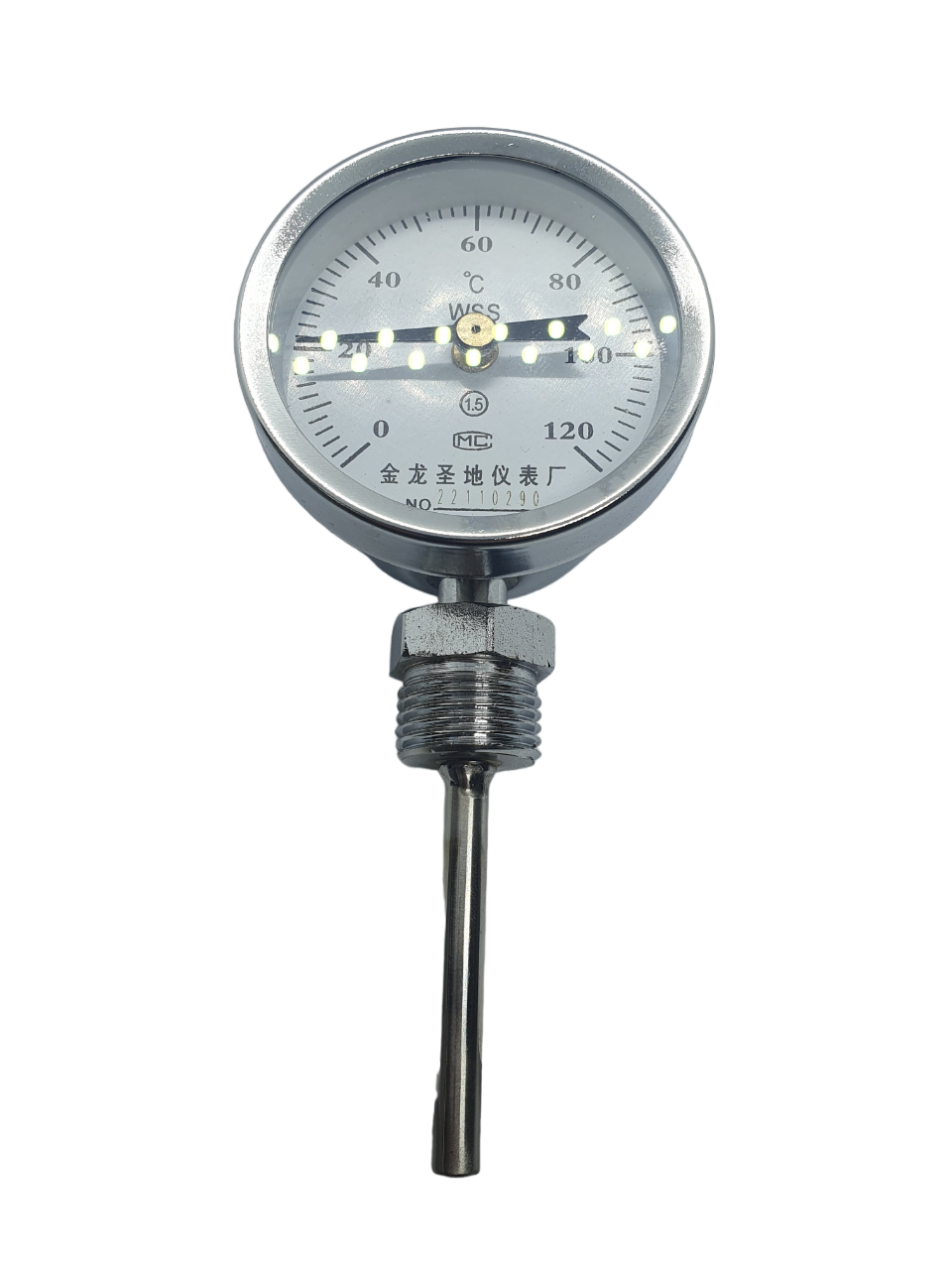 Термометр биметаллический Радиальный 1.5 кл.точн. - фото 1 - id-p208808690