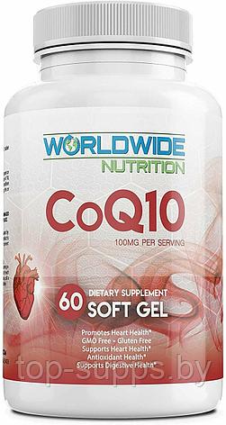 Worldwide Nutrition CoQ10 from Worldwide Nutrition, 100 mg (60 caps), фото 2