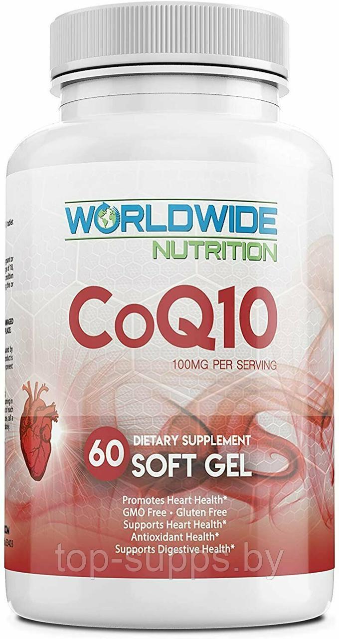 Worldwide Nutrition CoQ10 from Worldwide Nutrition, 100 mg (60 caps) - фото 1 - id-p208806594