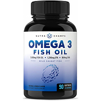 NutraChamps Omega 3 Fish Oil from NutraChamps, 1296EPA/864DHA (90 caps)