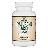 Double Wood Supplements Hyaluronic Acid from Double Wood Supplements, 200 mg (180 caps)