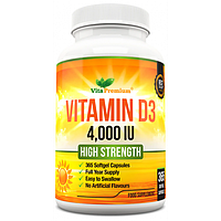 VitaPremium Vitamin D3 4000 IU from VitaPremium (365 caps)