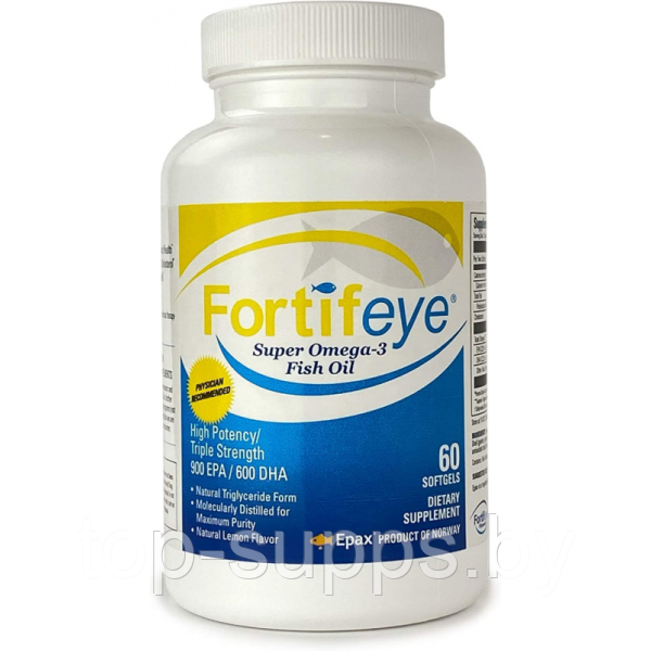 Fortify Omega-3 900EPA/600DHA from Fortifeye (60 caps)