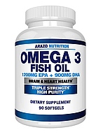 Arazo Nutrition Omega-3 1200EPA/900DHA from Arazo Nutrition (90 caps)