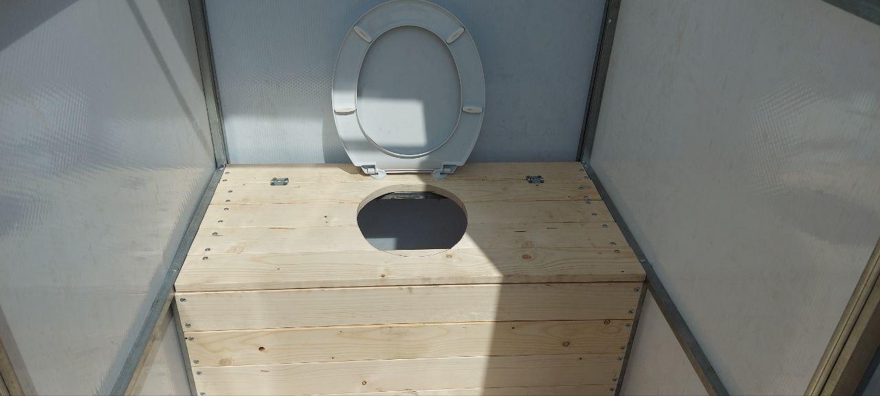 Туалет из поликарбоната - фото 5 - id-p208810651