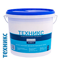 Краска ТЕХНИКС структурная 15 кг. РБ (ВД-АК-1 Ф-2001С)
