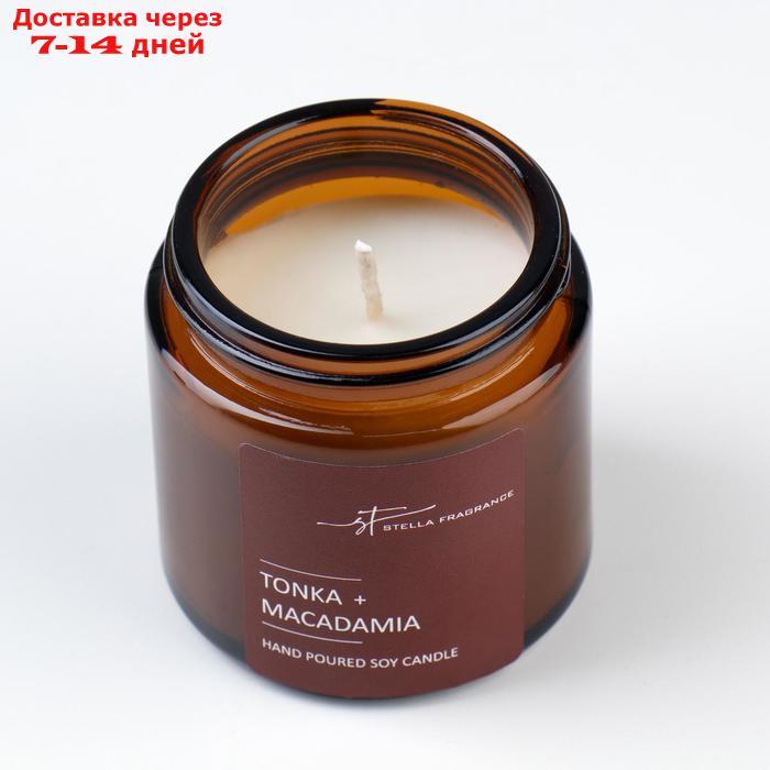 Свеча ароматическая в банке Stella Fragrance "TONKA MACADAMIA", 90 гр. - фото 3 - id-p208767778