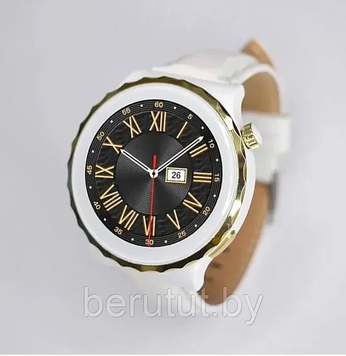 Смарт часы умные Smart Watch X6 Pro с золотой окантовкой - фото 1 - id-p208811250