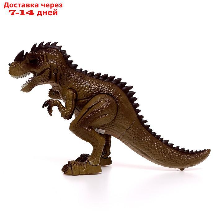 Динозавр "Тираннозавр", трансформация, пистолет, эффект дыма, свет и звук, цвет МИКС - фото 4 - id-p208766534