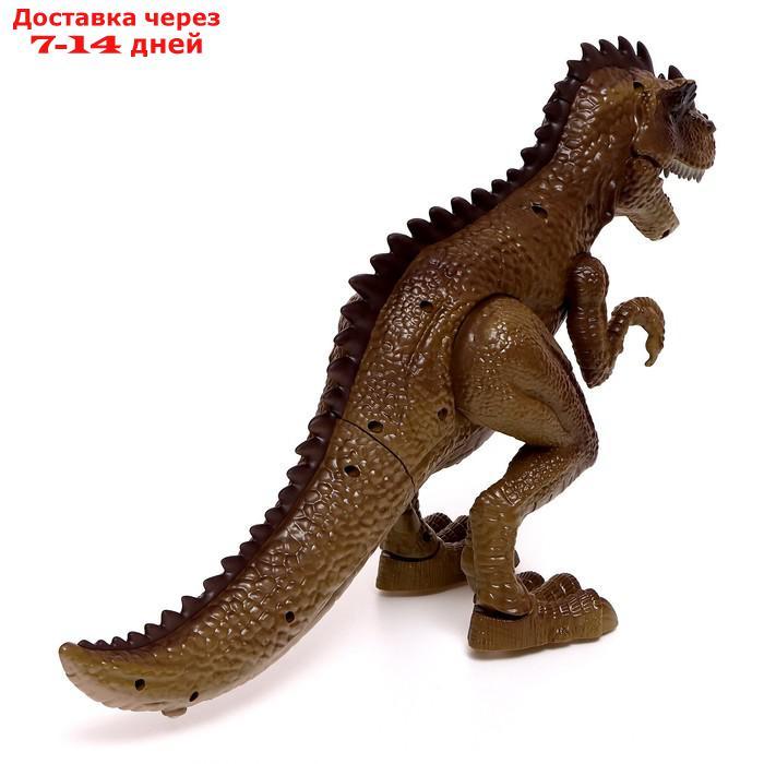 Динозавр "Тираннозавр", трансформация, пистолет, эффект дыма, свет и звук, цвет МИКС - фото 5 - id-p208766534