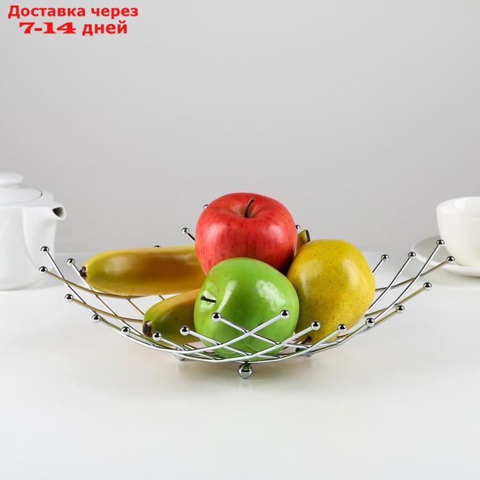 Блюдо для фруктов Доляна, 27×27×8,5 см