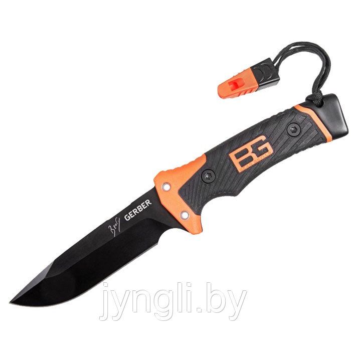 Нож туристический Gerber Bear Grylls Ultimate Pro Fixed Blade с огнивом и ножнами - фото 2 - id-p208813609