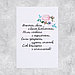 Деревянная открытка "С Днём Рождения!" букет цветов, 10 х 15 см, фото 2