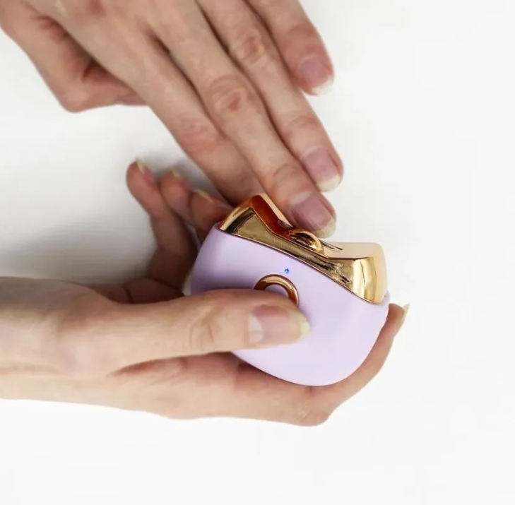 Портативный триммер для обработки ногтей Electric nail clipper MJQ-2022 (2 режима мощности, LED-подсветка) / - фото 5 - id-p208819140