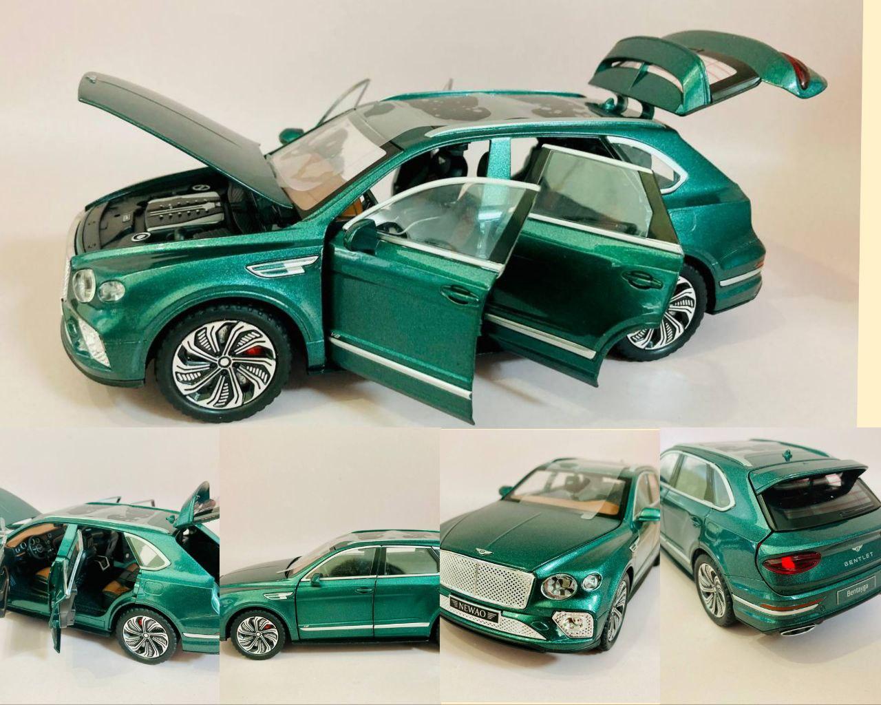 Металлическая машинка Bentley Bentayga, свет, звук, инерционная, фото 1
