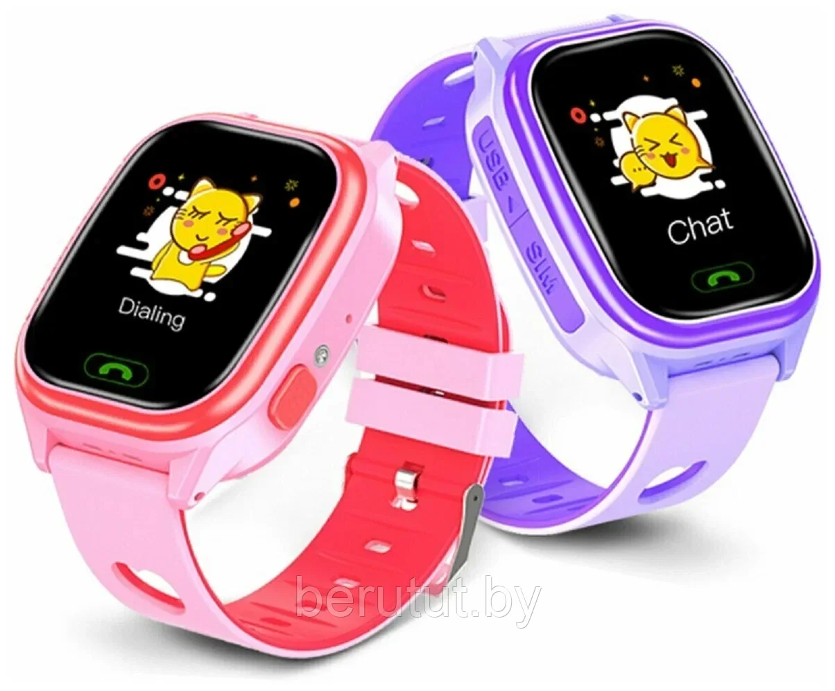 Смарт часы, умные детские с GPS с камерой и SIM картой Smart Baby Watch Y85 - фото 2 - id-p208819908