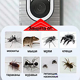 Ультразвуковой отпугиватель - ночник от насекомых  Ultrasonic insect repellent night light 37 Черный, фото 10