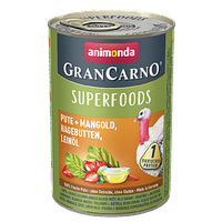 Animonda Gran Carno Superfoods (индейка и шиповник), 400 гр