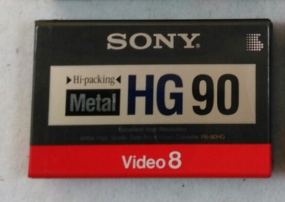 Видеокассета Video8 - SONY HG90 P6-90HGd