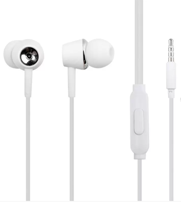 Наушники M70 Graceful universal earphones with mic белый hoco - фото 3 - id-p208828223