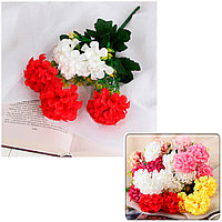 Букет искусственных цветов "Гортензии" 28 см СимаГлобал  5378596