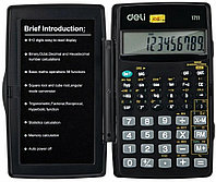 Калькулятор DELI E1711A, 8+2-разрядный, инженерный, 1 строчный