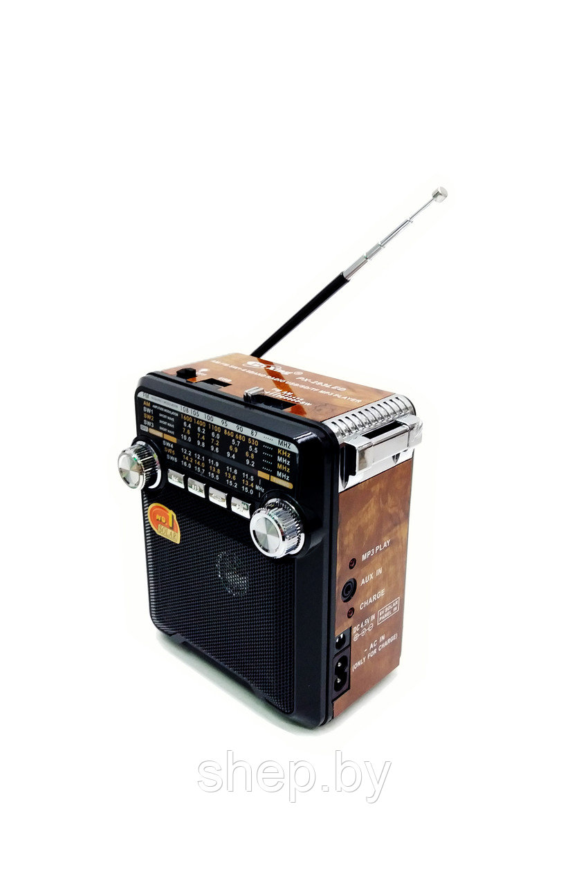 Радиоприемник PU-XING PX-293, PX-295 цвет: коричневый, синий, красный - фото 4 - id-p208842513
