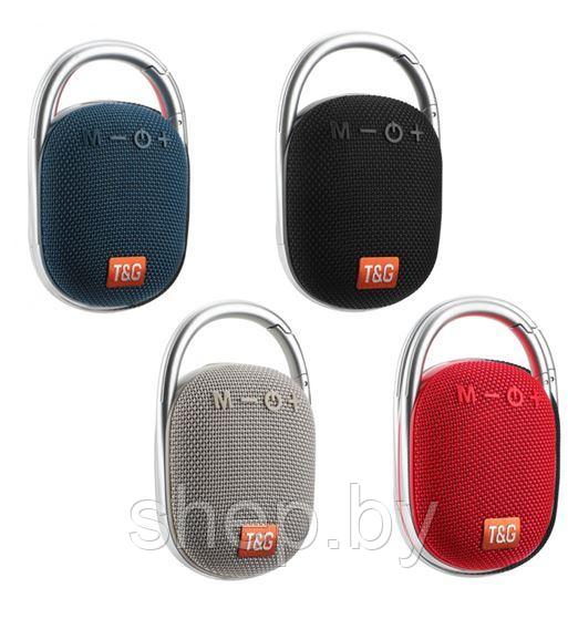 Bluetooth колонка T&G TG-321 Цвет: черный, красный, синий, серый - фото 1 - id-p208851076
