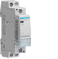 Контактор для проводок 25A/230V, 1НО, 1-модуль Hager