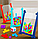 Игра - головоломка тетрис 3D 72 детали Tetris Puzzle Game в планшете / Новая настольная игра - пазл 3 Желтый, фото 4