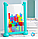 Игра - головоломка тетрис 3D 72 детали Tetris Puzzle Game в планшете / Новая настольная игра - пазл 3 Розовый, фото 2