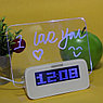 Креативные LED Часы-Будильник HIGHSTAR Зелёный, фото 6
