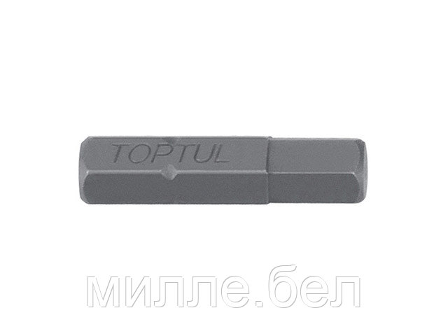 Насадка шестигранник 5мм 1/4" TOPTUL