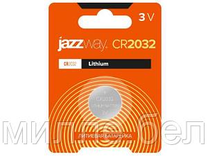 Батарейка CR2032 3V lithium 1шт. JAZZWAY (Литиевая)