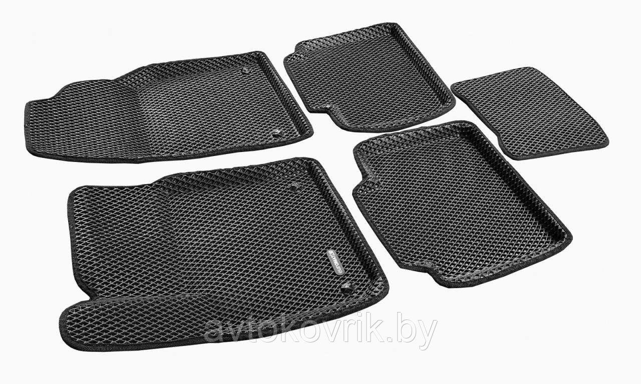 Автомобильные коврики для Geely Monjaro 1 (2021- EVA Euromat 3D, Черный - фото 1 - id-p208876299