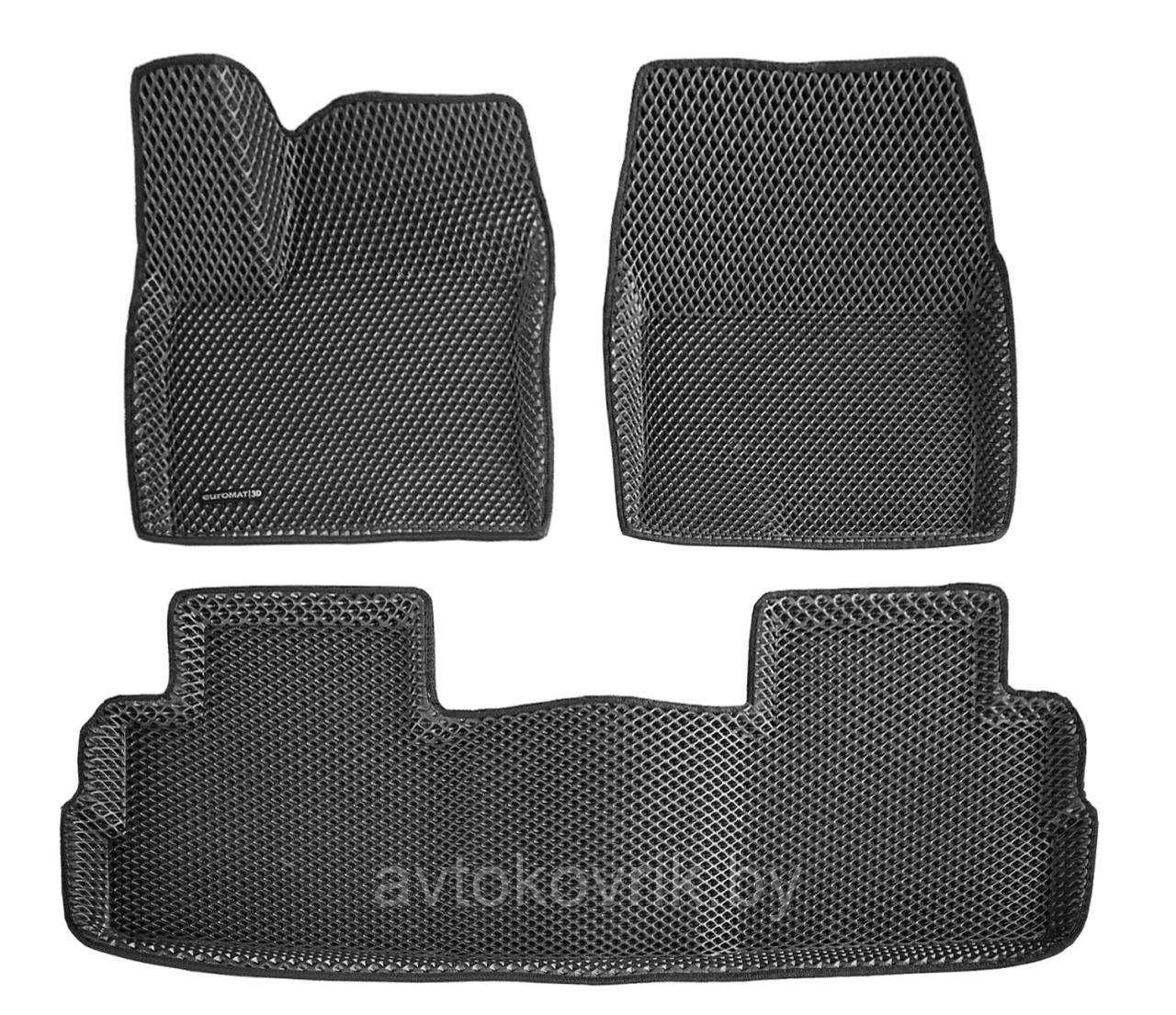 Автомобильные коврики для HAVAL Dargo EVA Euromat 3D, Черный